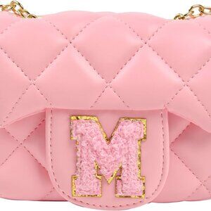 Toddler Purse Kids Gift Leather Personalizable Small Crossbody for Girls